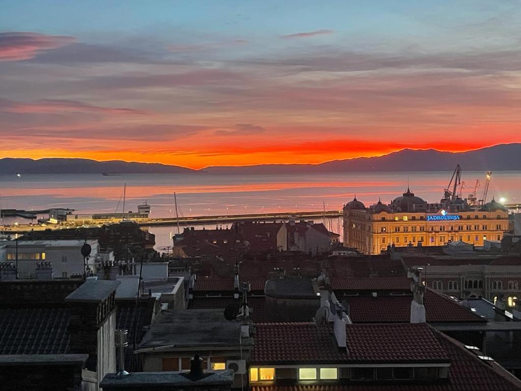 Penthouse Rijeka Centar Leilighet Eksteriør bilde