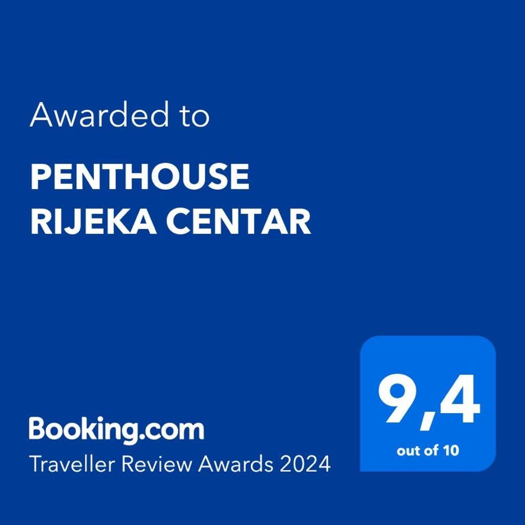 Penthouse Rijeka Centar Leilighet Eksteriør bilde